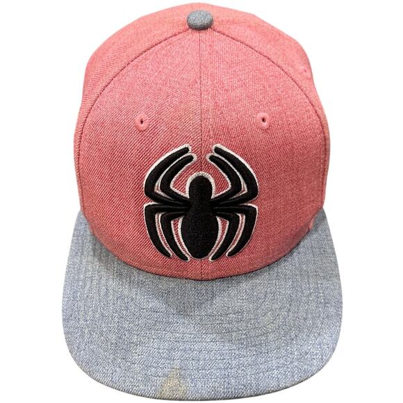 New Era 9Fifty Spider-Man Snapback Hat OSFM Pink Blue Marvel Cap - Picture 1 of 9